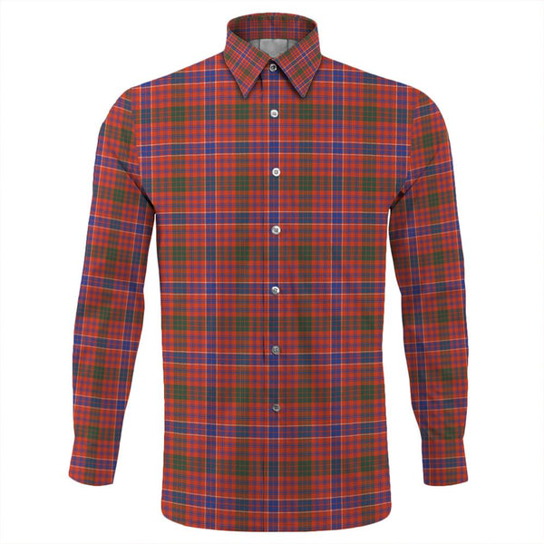 MacRae Ancient Tartan Classic Long Sleeve Button Shirt