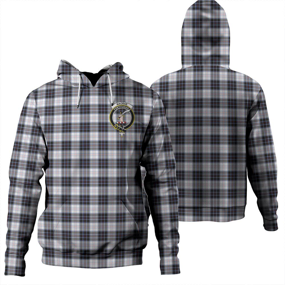 MacRae Dress Modern Tartan Classic Crest Hoodie