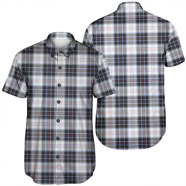 MacRae Dress Modern Tartan Classic Short Sleeve Shirt