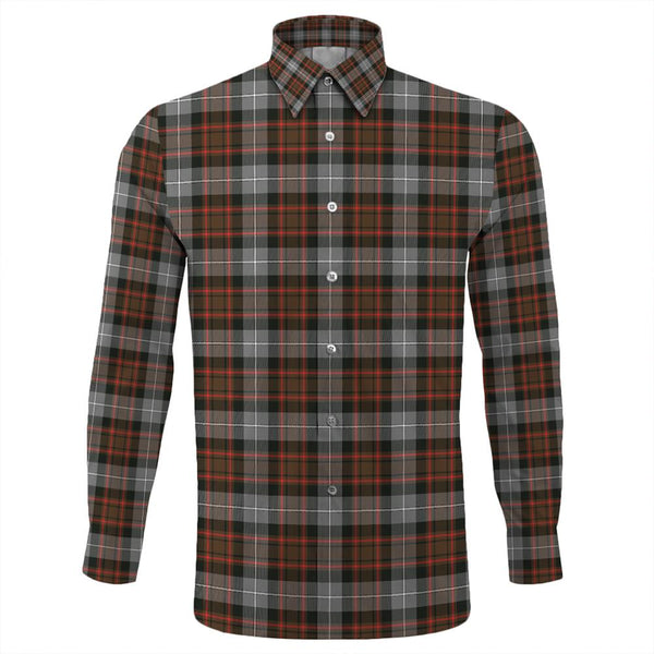 MacRae Hunting Weathered Tartan Classic Long Sleeve Button Shirt