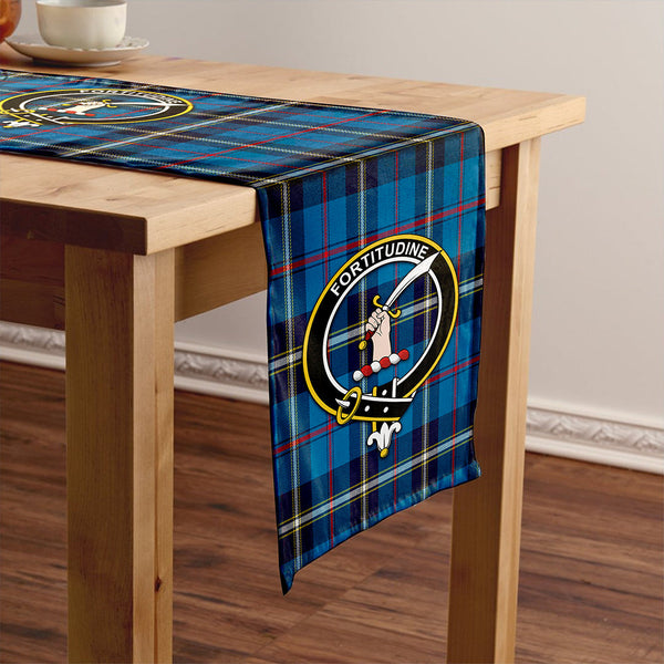 MacRae of America Modern Clan Badge Tartan Table Runner