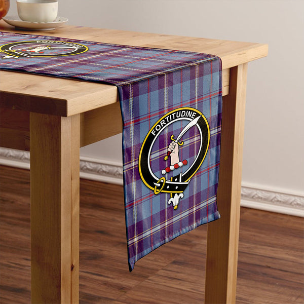 MacRae of America Weathered Clan Badge Tartan Table Runner