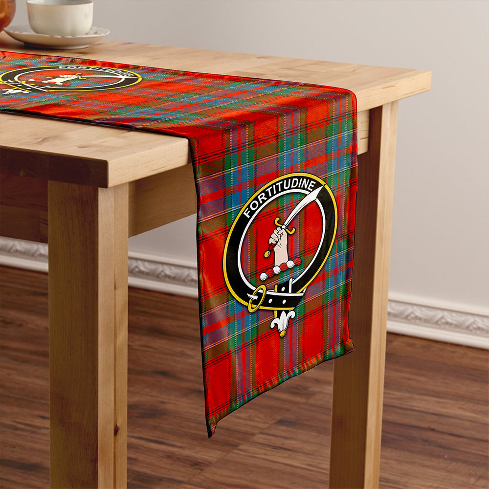 MacRae of Ardentoul Ancient Clan Badge Tartan Table Runner