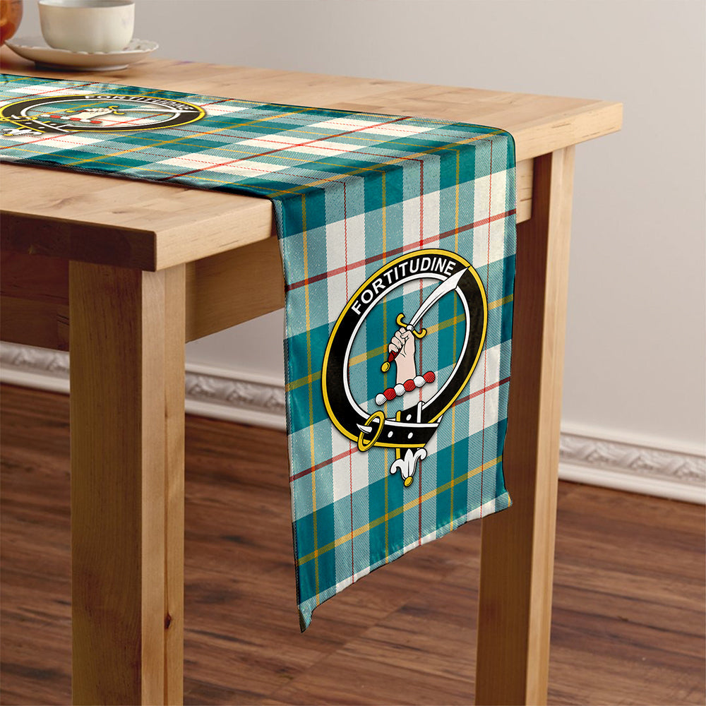 MacRae of Conchra Ancient Clan Badge Tartan Table Runner