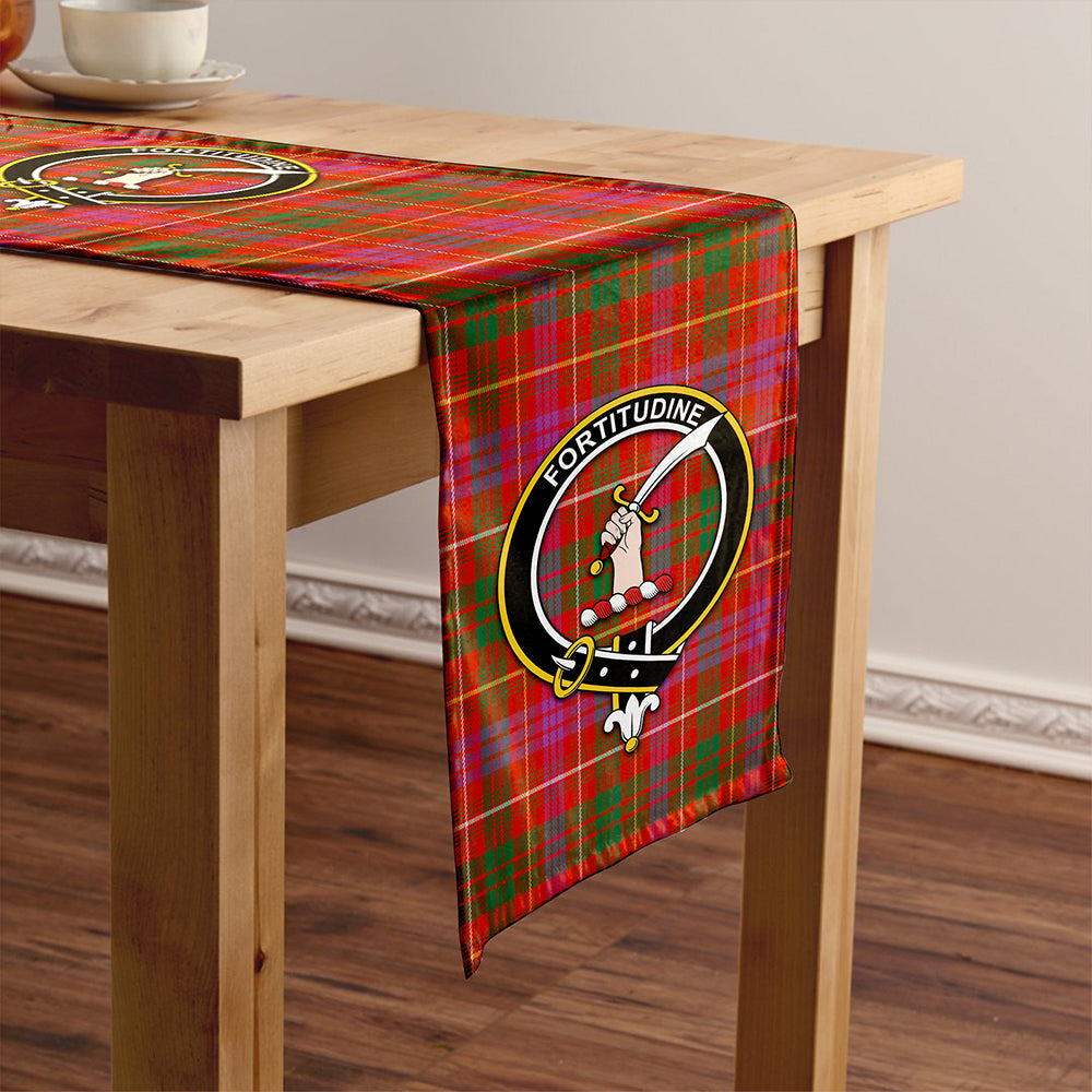 MacRae of Inverinate Ancient Clan Badge Tartan Table Runner