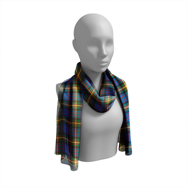 MacSporran Ancient Tartan Classic Silk Habotai Long Scarf