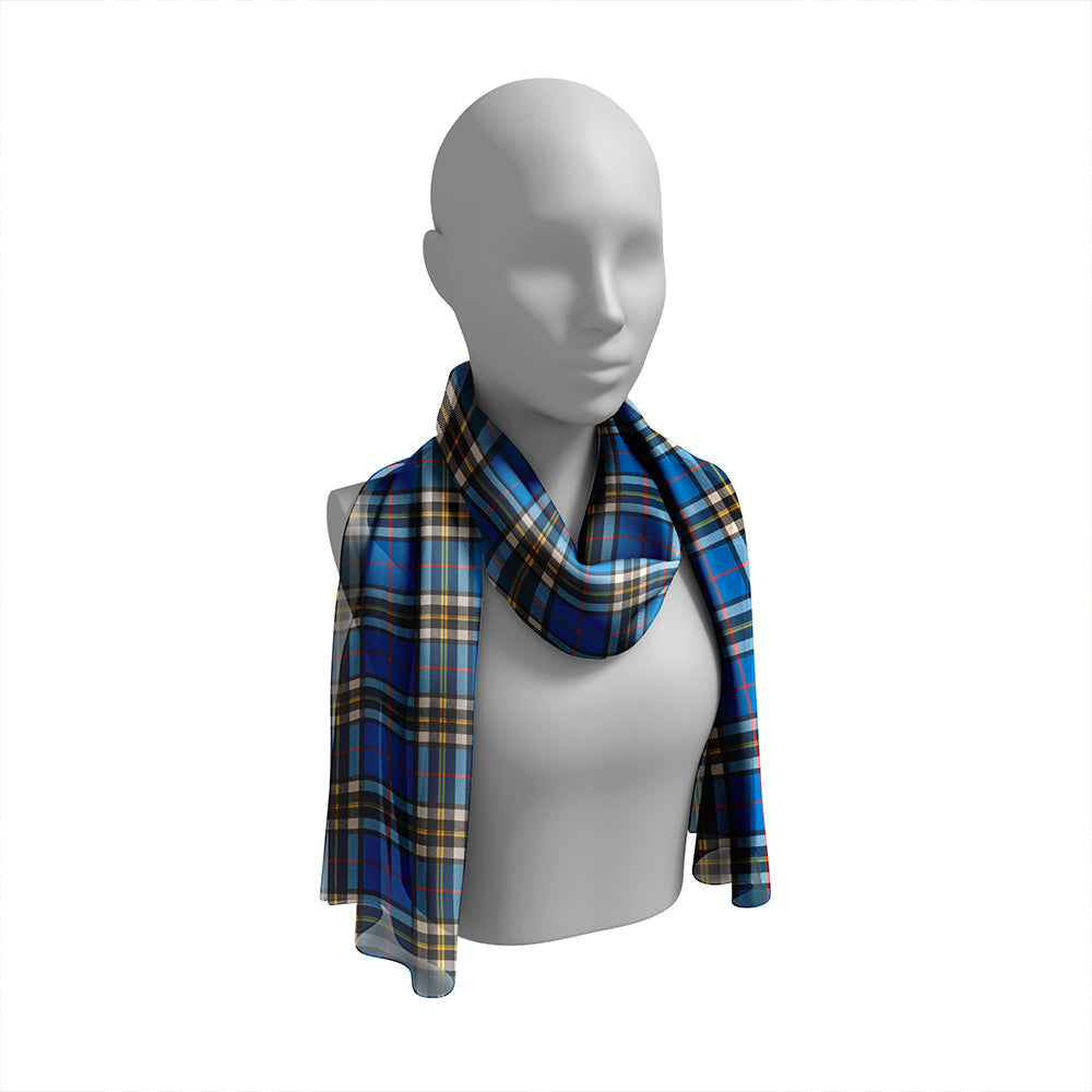 MacTavish Dress Ancient Tartan Classic Silk Habotai Long Scarf