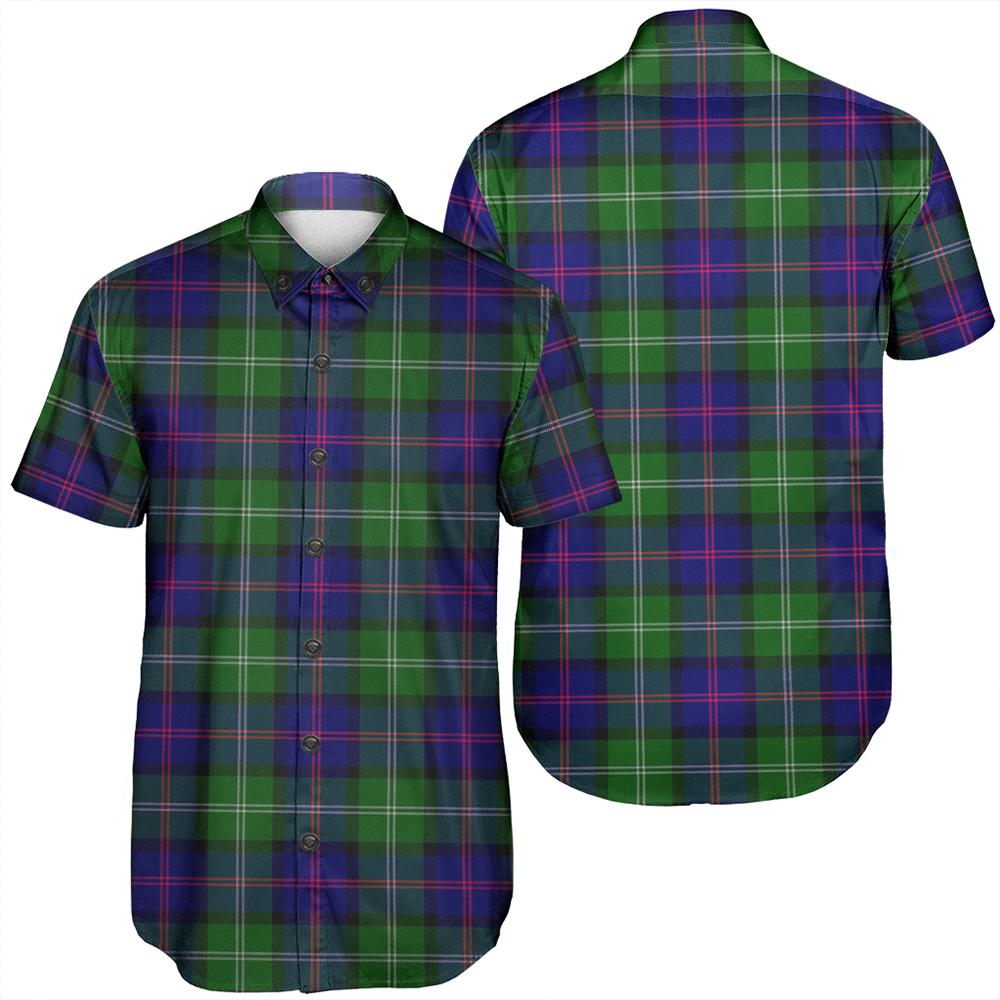 MacThomas Modern Tartan Classic Short Sleeve Shirt