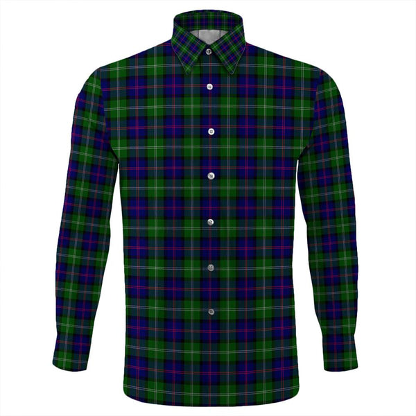 MacThomas Modern Tartan Classic Long Sleeve Button Shirt