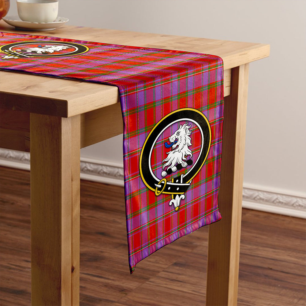 Mair Ancient Clan Badge Tartan Table Runner