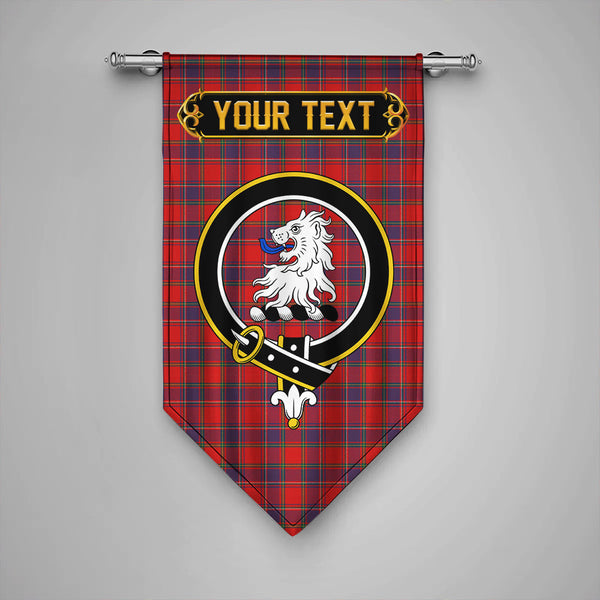 Mair Modern Clan Badge Tartan Gonfalon Personalize