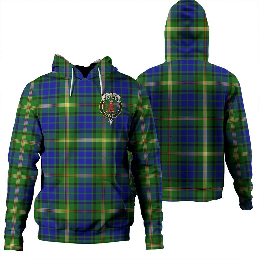 Maitland Tartan Classic Crest Hoodie