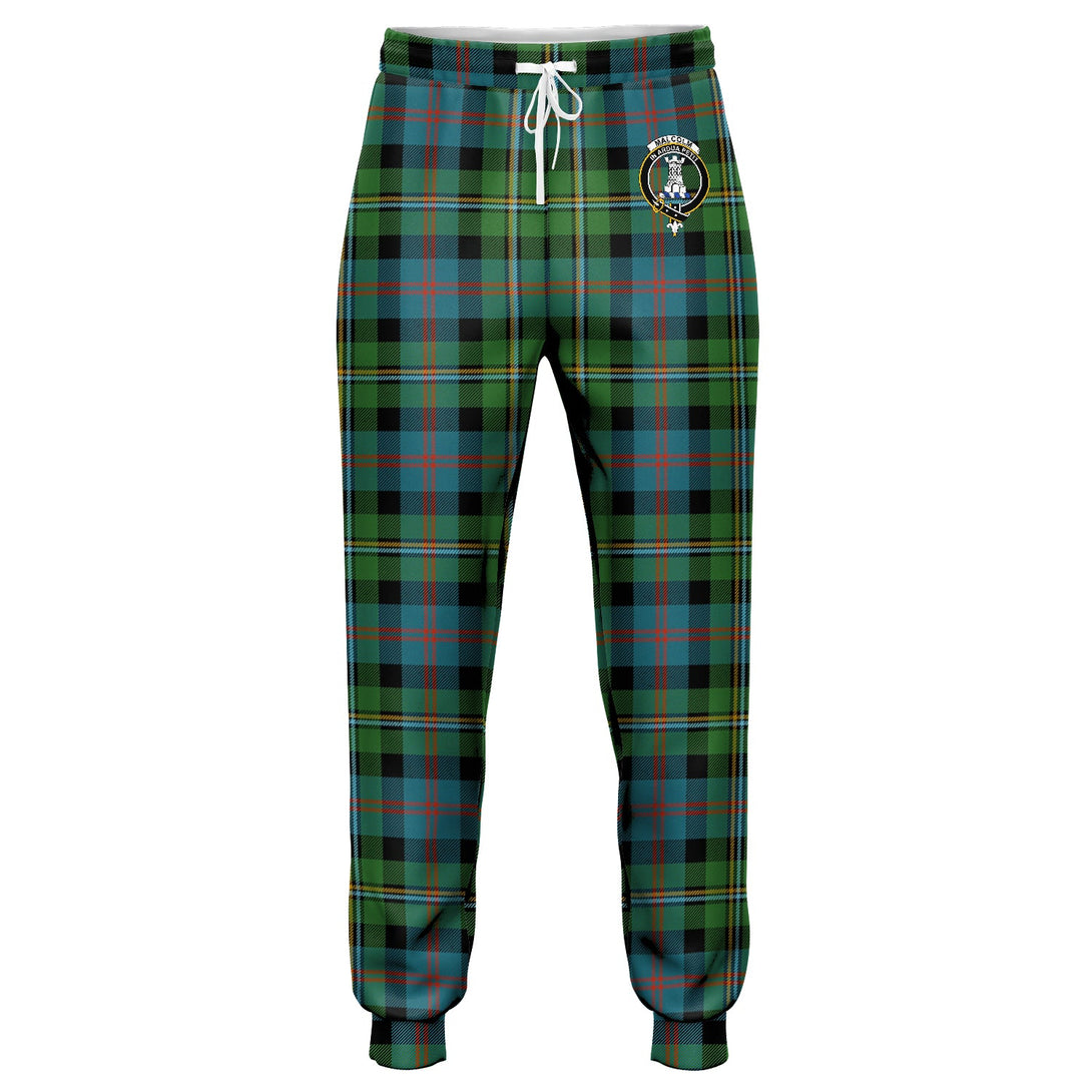 Malcolm Ancient Clan Badge Tartan Jogger Pants