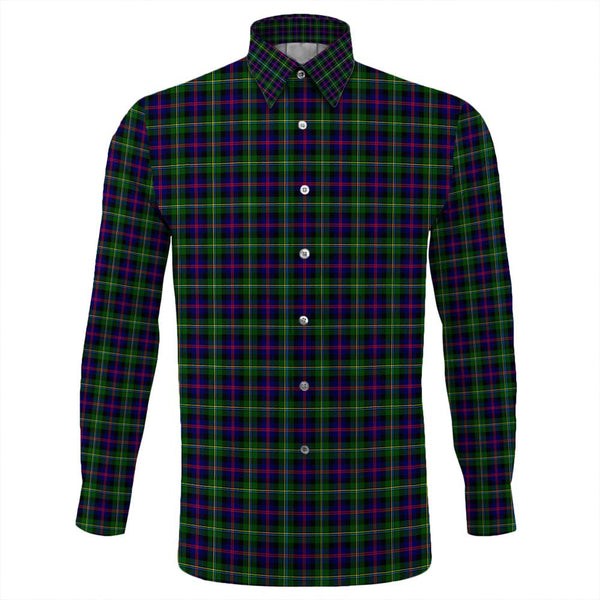 Malcolm Modern Tartan Classic Long Sleeve Button Shirt