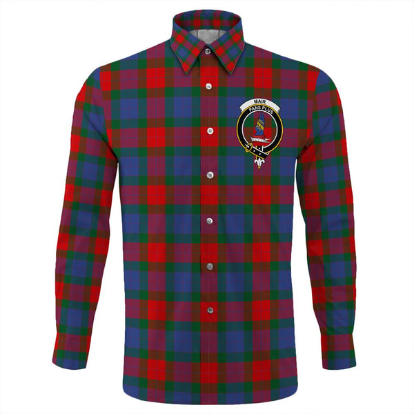 Mar Tartan Classic Crest Long Sleeve Button Shirt