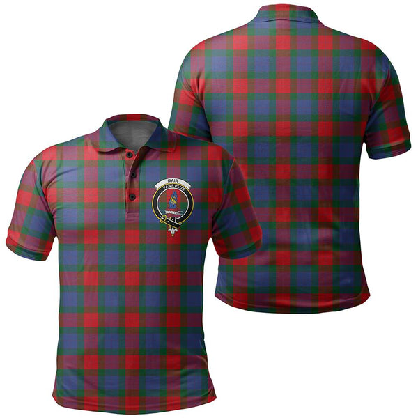 Mar Tartan Classic Crest Polo Shirt