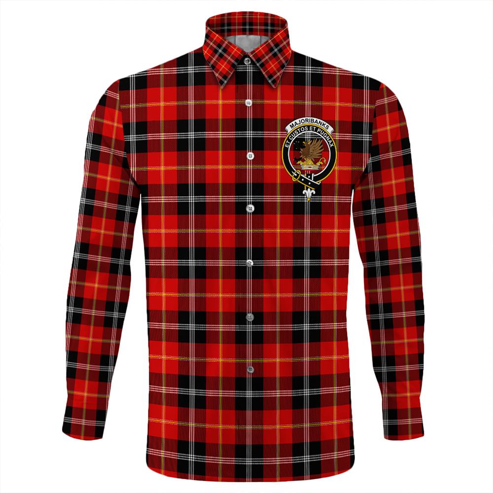 Marjoribanks Tartan Classic Crest Long Sleeve Button Shirt