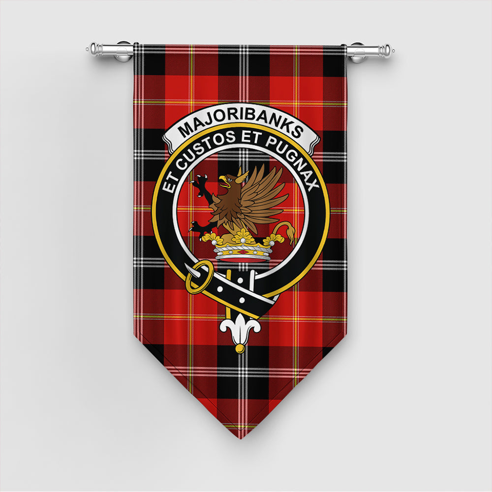 Marjoribanks Tartan Classic Crest Gonfalon