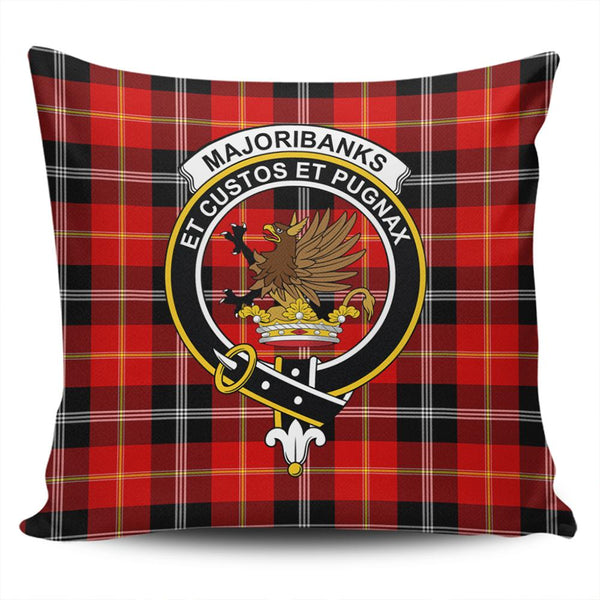 Marjoribanks Tartan Classic Crest Pillow Cover