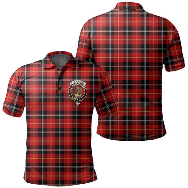 Marjoribanks Tartan Classic Crest Polo Shirt