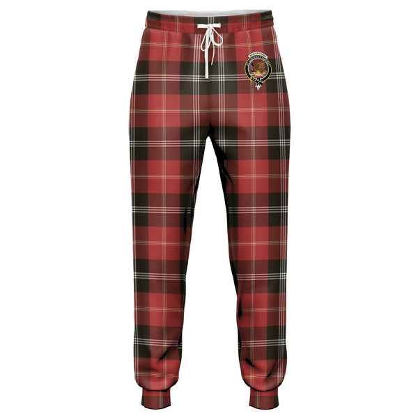 Marjoribanks Weathered Clan Badge Tartan Jogger Pants