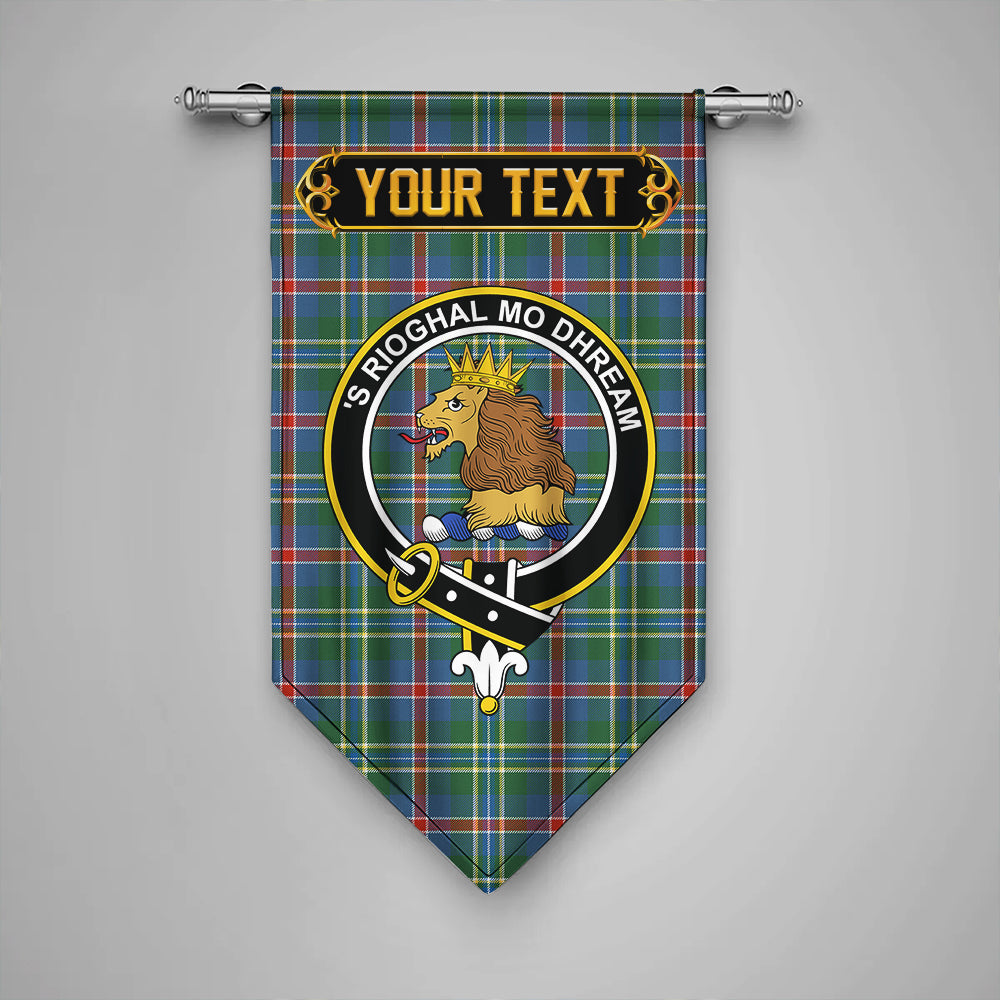 Mary, Queen of Scots Ancient Clan Badge Tartan Gonfalon Personalize