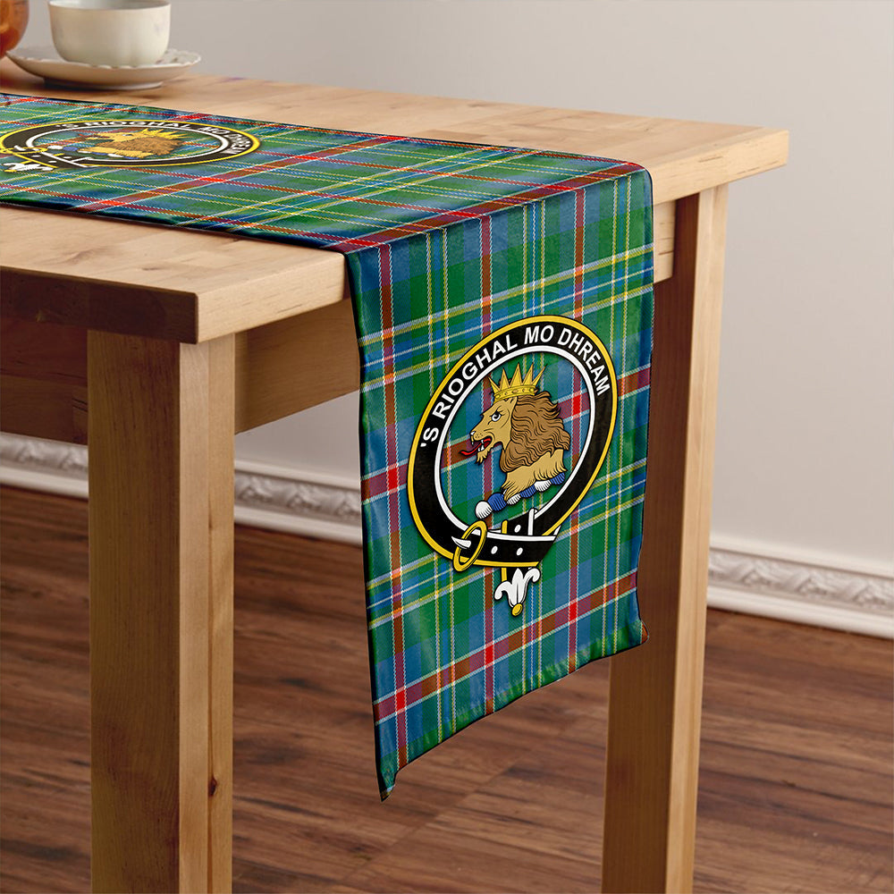 Mary, Queen of Scots Ancient Clan Badge Tartan Table Runner