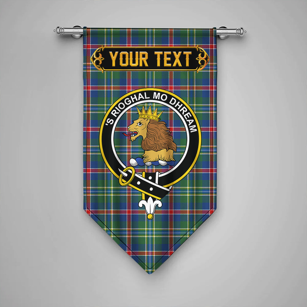 Mary, Queen of Scots Modern Clan Badge Tartan Gonfalon Personalize