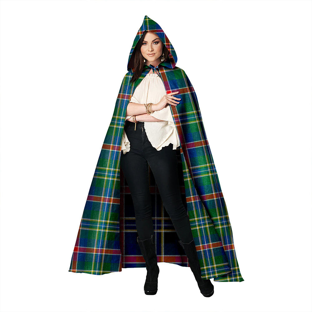 Mary, Queen of Scots Modern Clan Badge Tartan Hooded Cloak