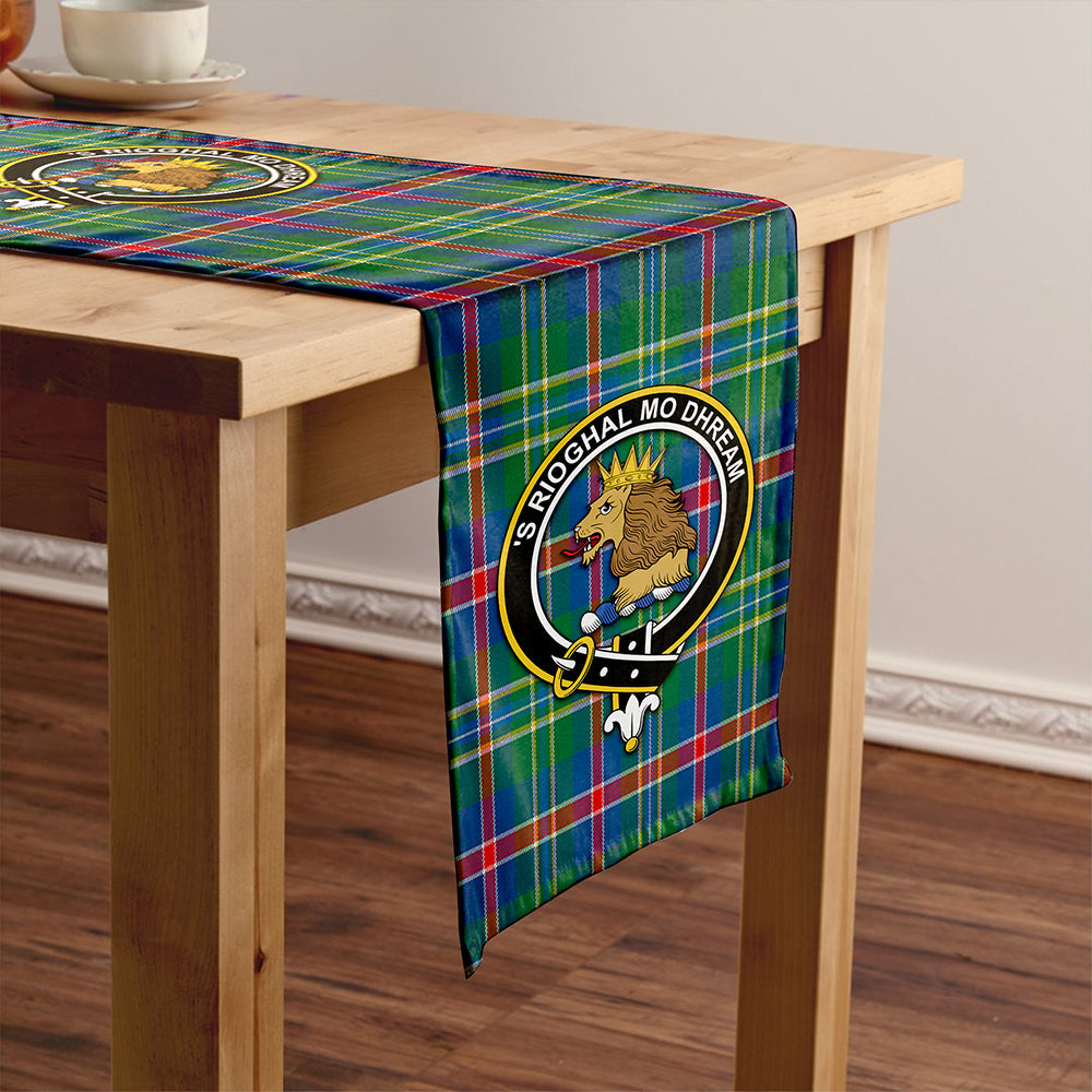 Mary, Queen of Scots Modern Clan Badge Tartan Table Runner