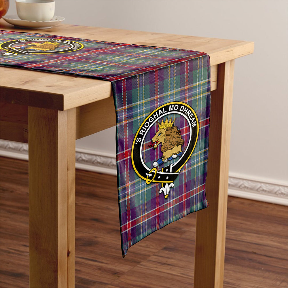 Mary, Queen of Scots Weathered Clan Badge Tartan Table Runner