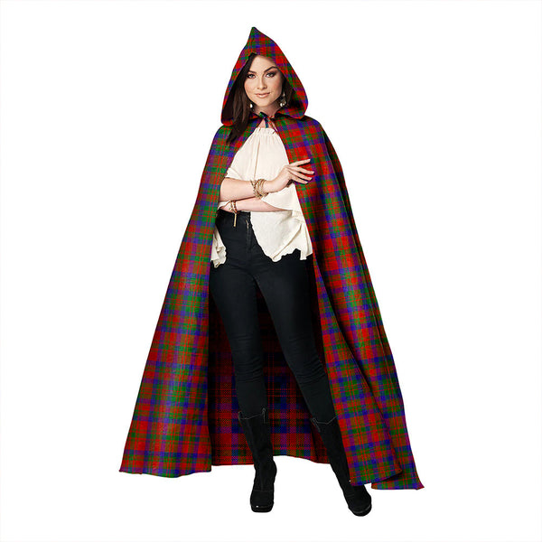 Matheson Ancient Clan Badge Tartan Hooded Cloak