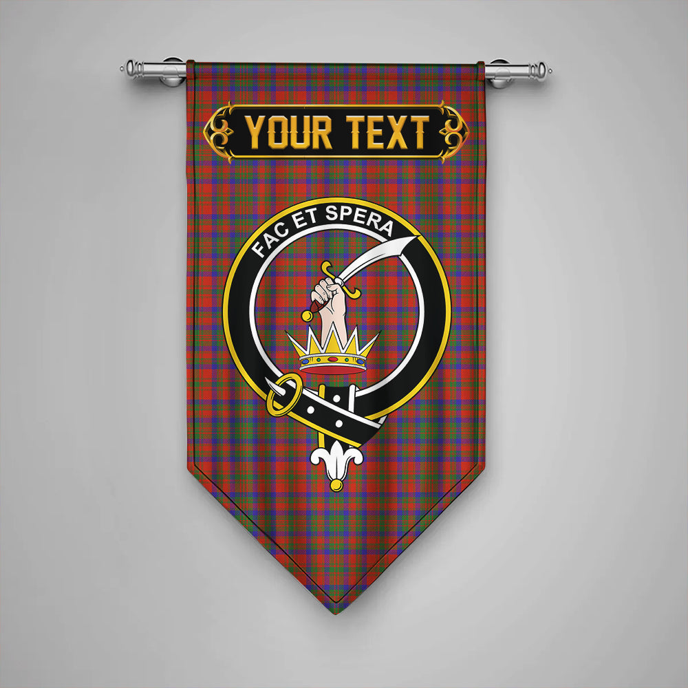 Matheson Ancient Clan Badge Tartan Gonfalon Personalize