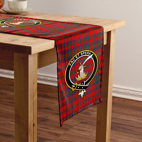 Matheson Modern Clan Badge Tartan Table Runner