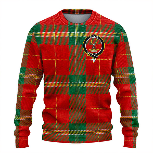 Maver Ancient Clan Badge Tartan Knitted Sweater