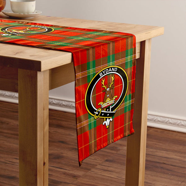 Maver Ancient Clan Badge Tartan Table Runner