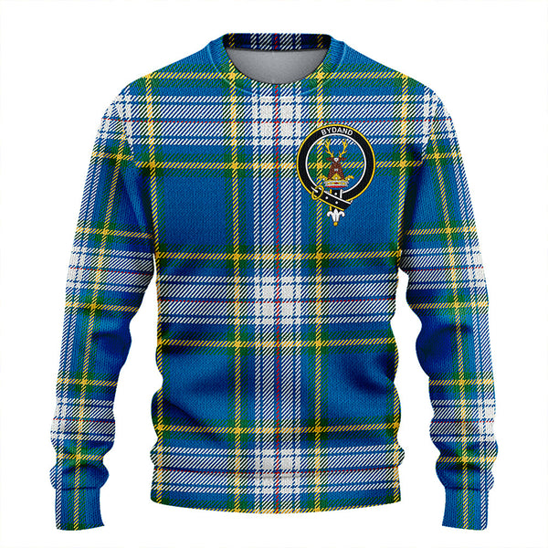 Maver Dress Ancient Clan Badge Tartan Knitted Sweater