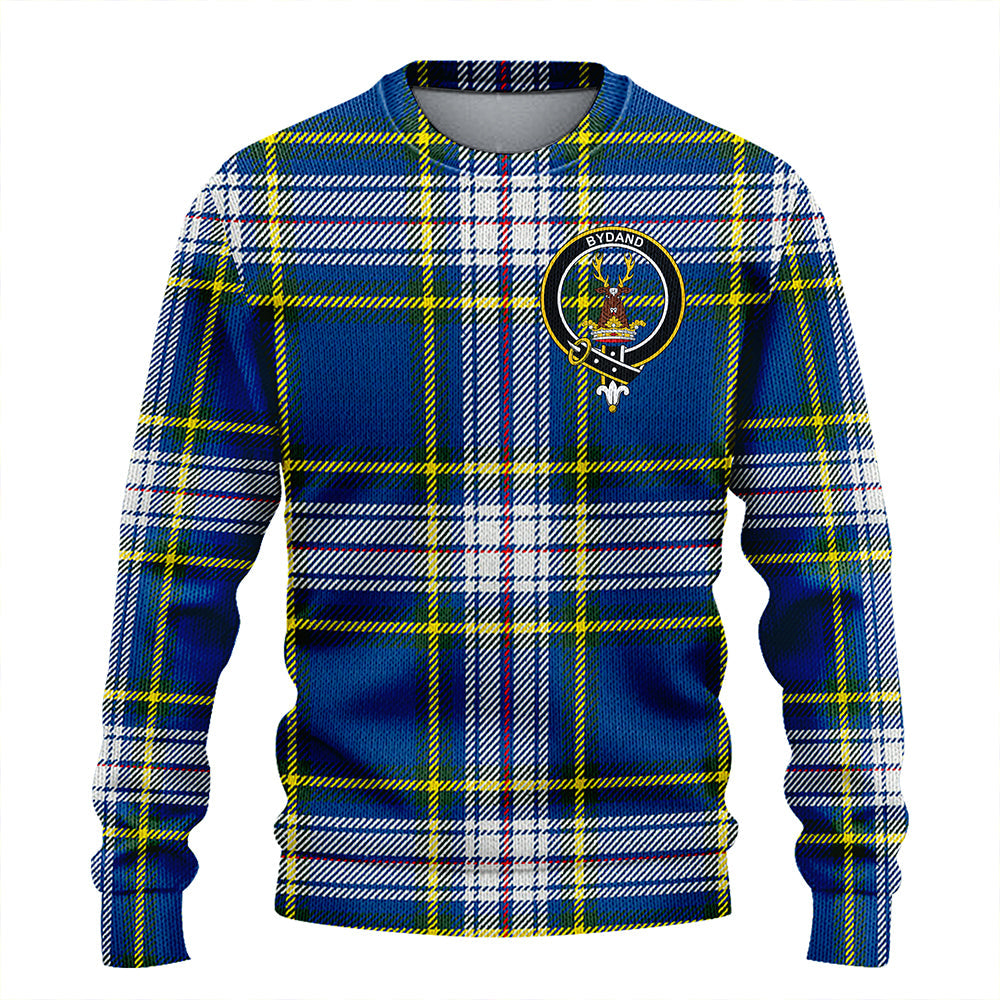 Maver Dress Modern Clan Badge Tartan Knitted Sweater