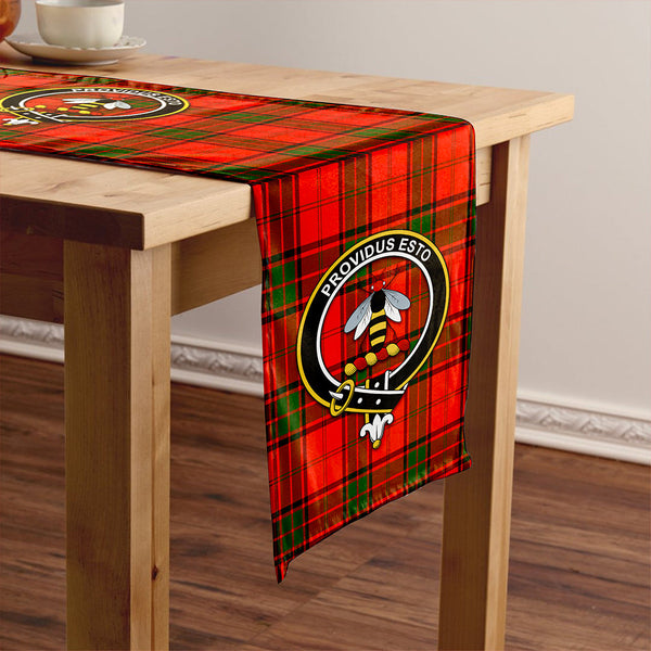 Maxtone Clan Badge Tartan Table Runner