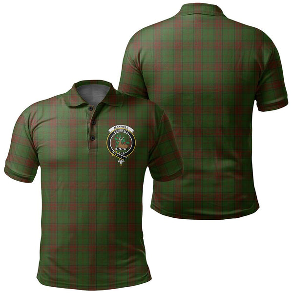 Maxwell Hunting Tartan Classic Crest Polo Shirt