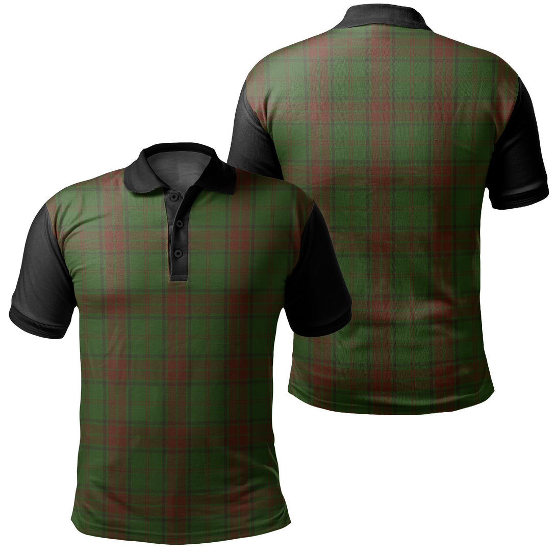 Maxwell Hunting Tartan Classic Polo Shirt Black Neck 1 Style