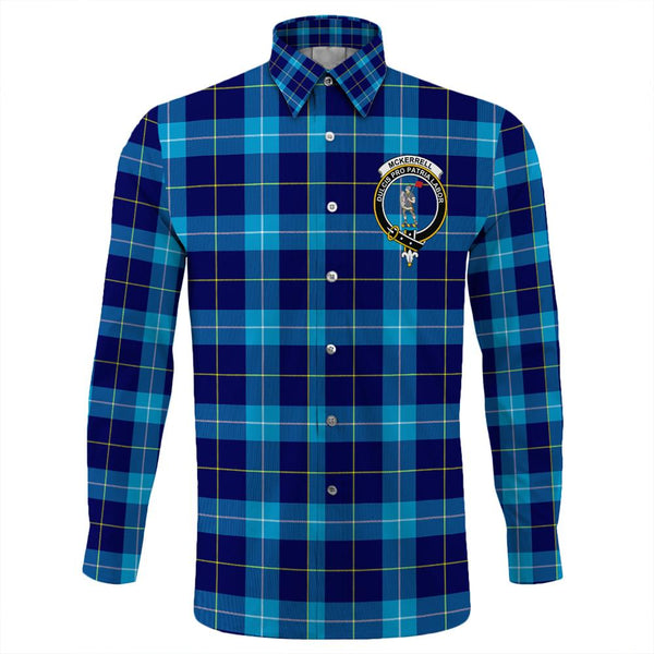 McKerrell Tartan Classic Crest Long Sleeve Button Shirt