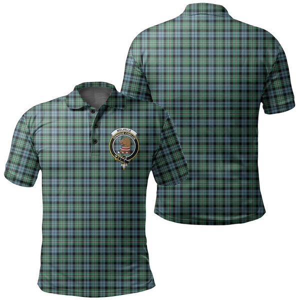 Melville Tartan Classic Crest Polo Shirt