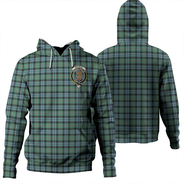 Melville Tartan Classic Crest Hoodie