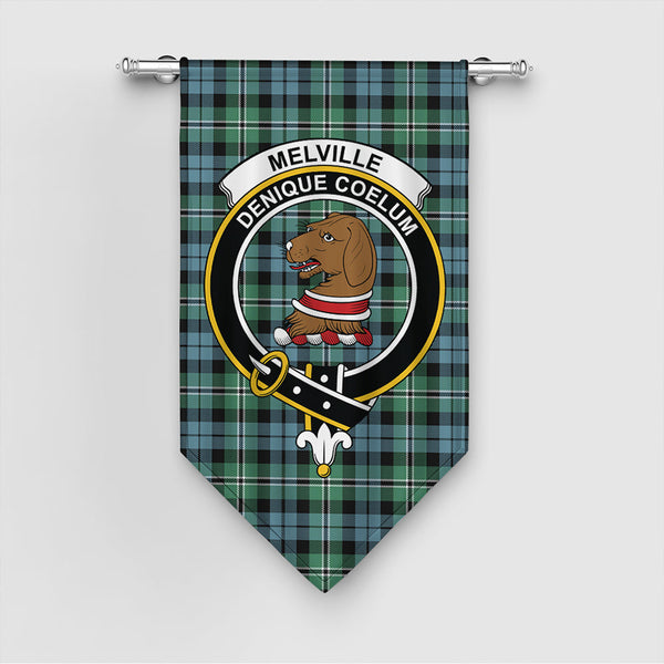 Melville Tartan Classic Crest Gonfalon