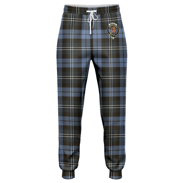 Melville Weathered Clan Badge Tartan Jogger Pants