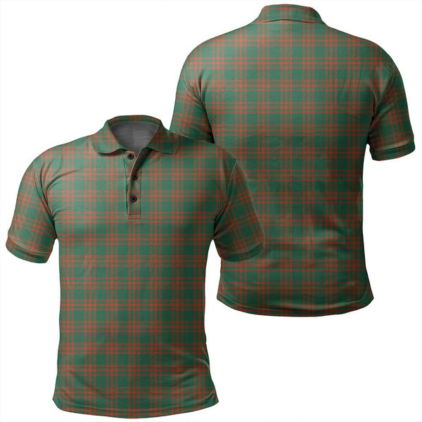 Menzies Green Ancient Tartan Classic Polo Shirt