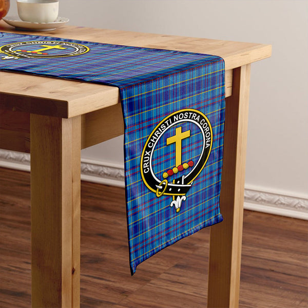 Mercer Modern Clan Badge Tartan Table Runner