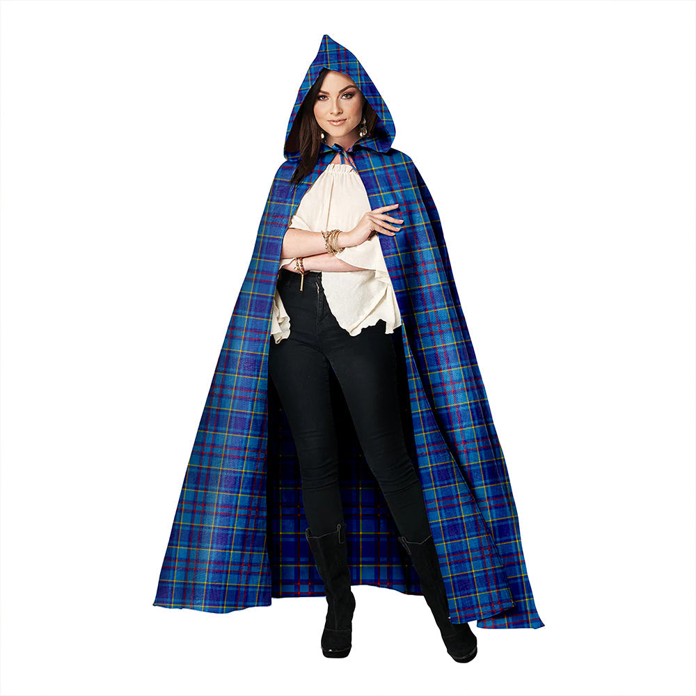 Mercer Modern Clan Badge Tartan Hooded Cloak