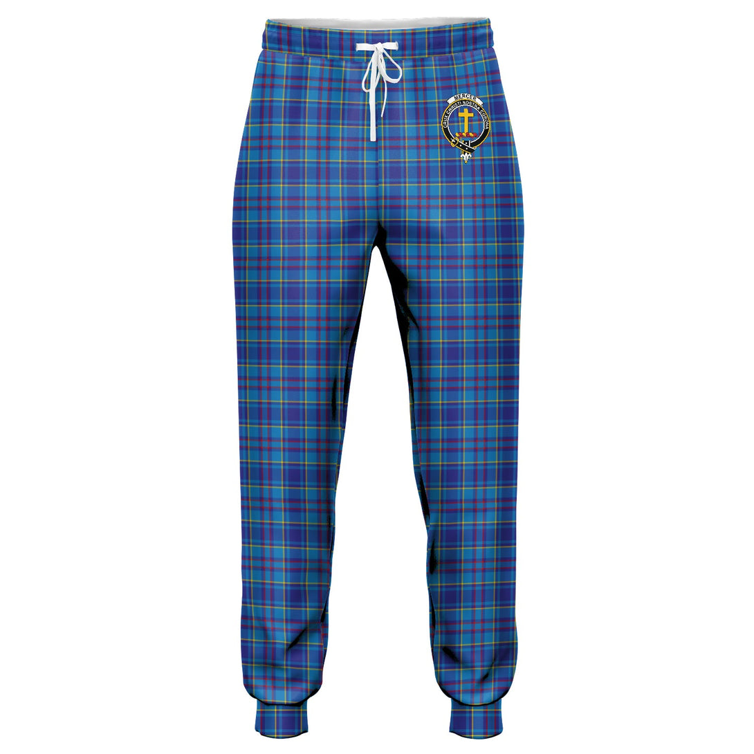 Mercer Modern Clan Badge Tartan Jogger Pants